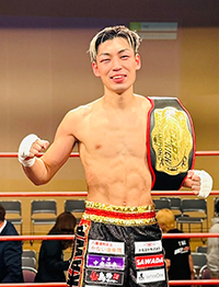 2023年　RISEフライ級王者 吉岡龍輝